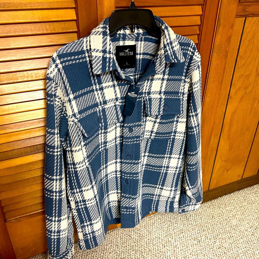 Hollister Shirt Jacket / Shacket. Brand new with tag.